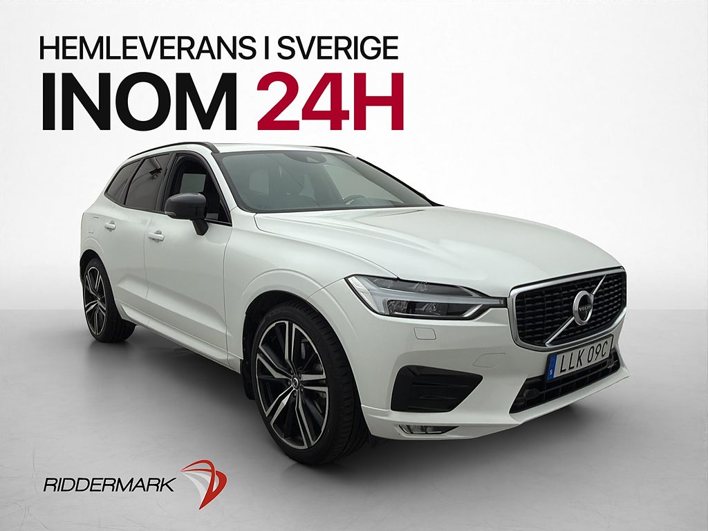 Volvo XC60 B4 AWD R-Design VOC Pano H/K 360° Skinn Massage