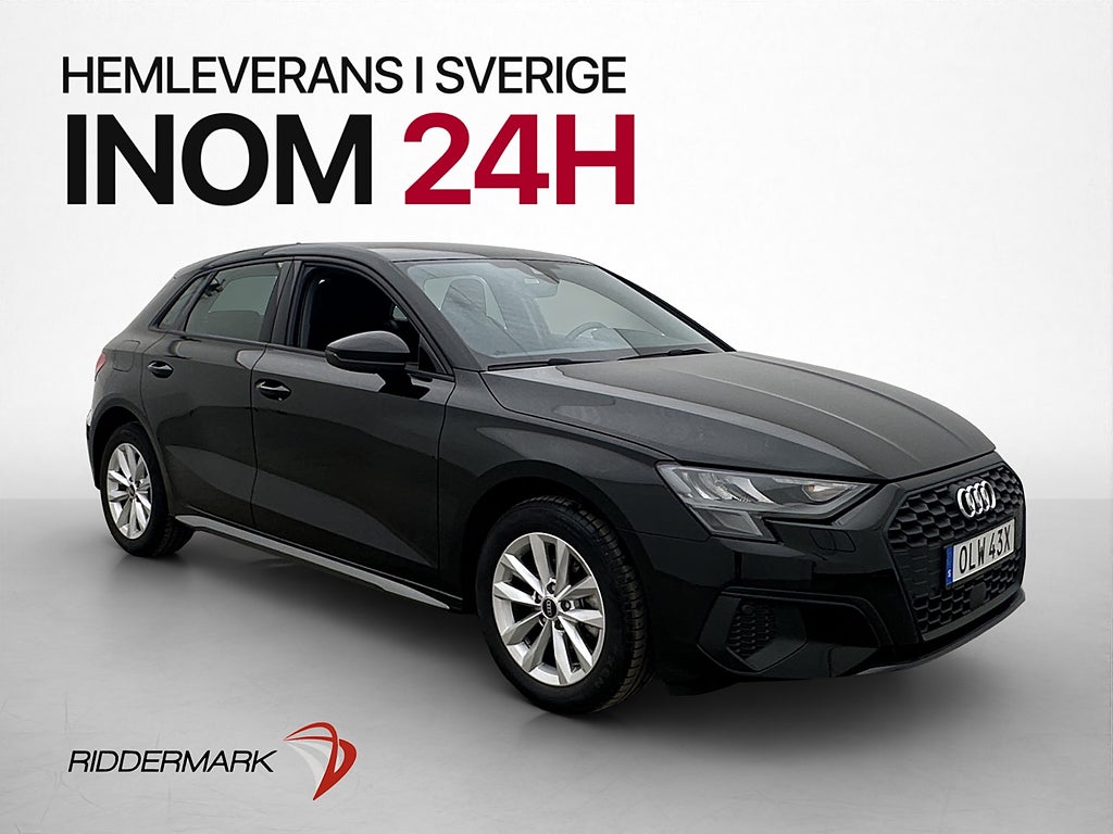 Audi A3 Sportback 35 TFSI 150hk Cockpit Moms CarPlay