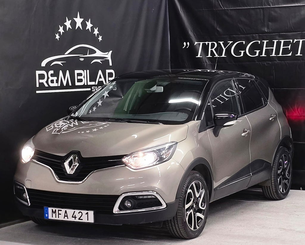 Renault Captur B-kam, Navi, Blå-tand, Ny bes, S&V-däck!!!