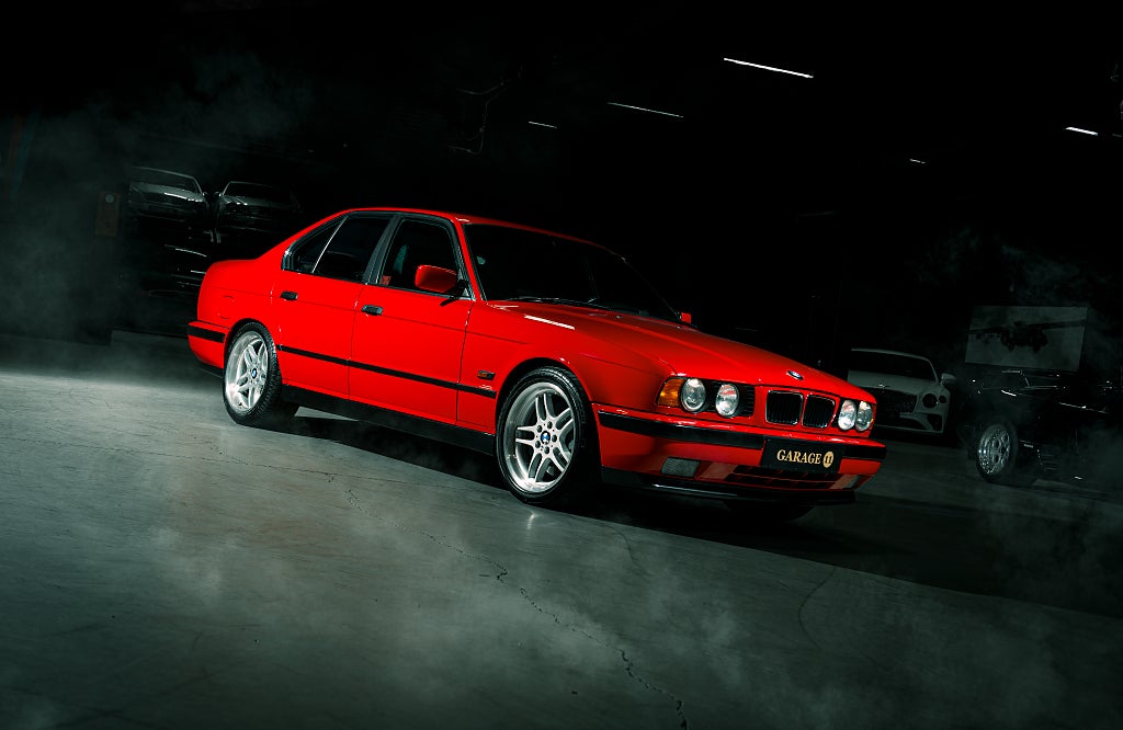 BMW M5 E34 Sedan 3,8 / 1995 / 10701mil / Hellrot
