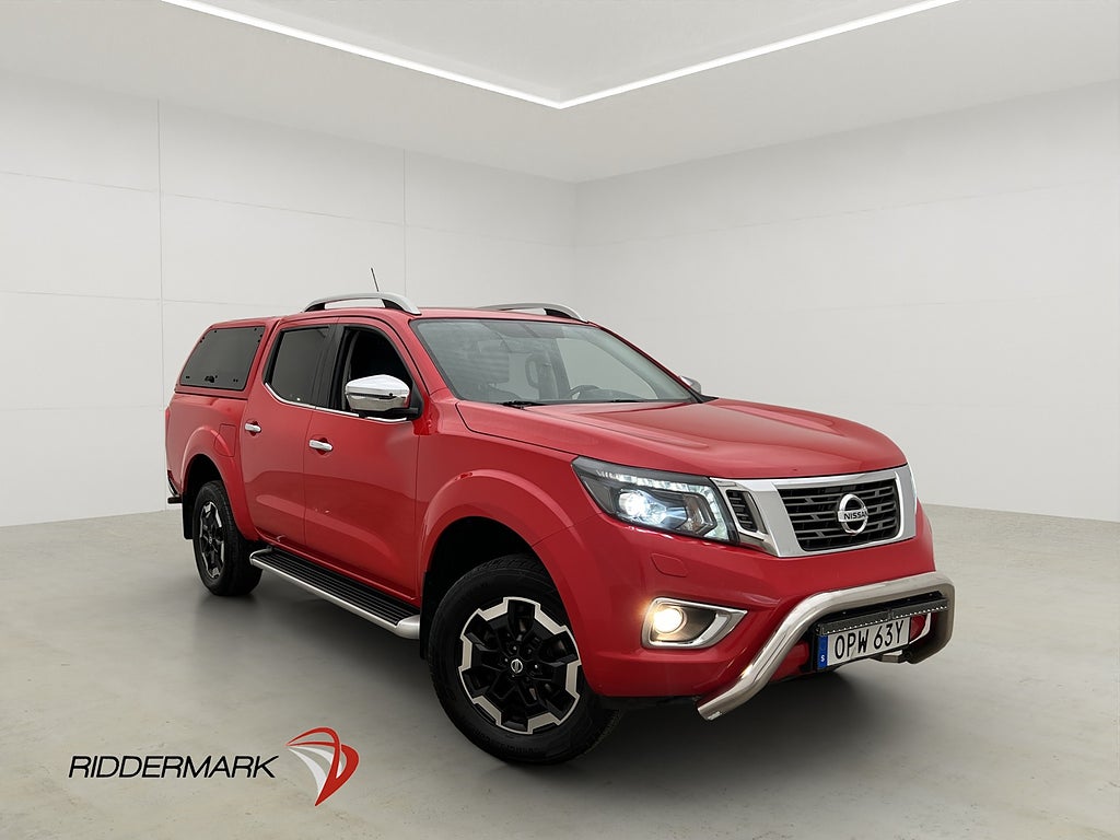 Nissan Navara 2.3dCi 4WD Värmare Drag Taklucka CARPLAY Moms