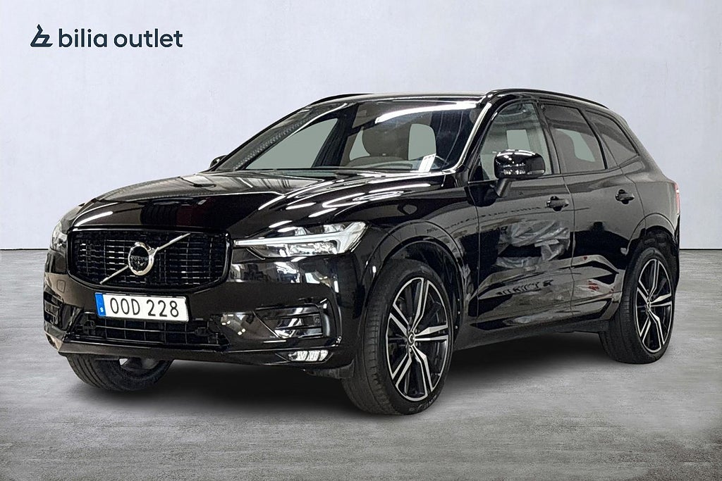 Volvo XC60 B5 AWD Bensin R-Design 250hk Navi H/K BLIS Carplay 360°
