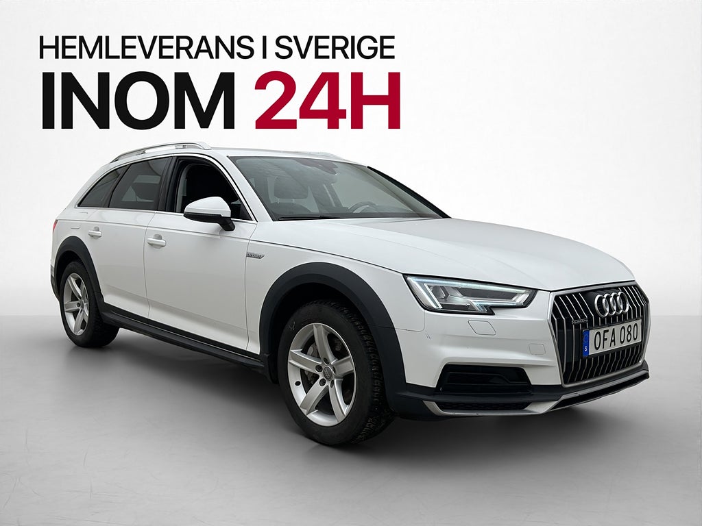 Audi A4 Allroad 2.0 TDI 4x4 Drag A-Carplay 0.49l/mil Nyserv