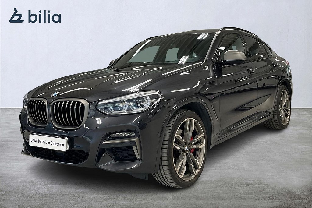 BMW X4 M40d M-Sport | Drag | H&K | Aktiv farthållare | Värmare | 21" 