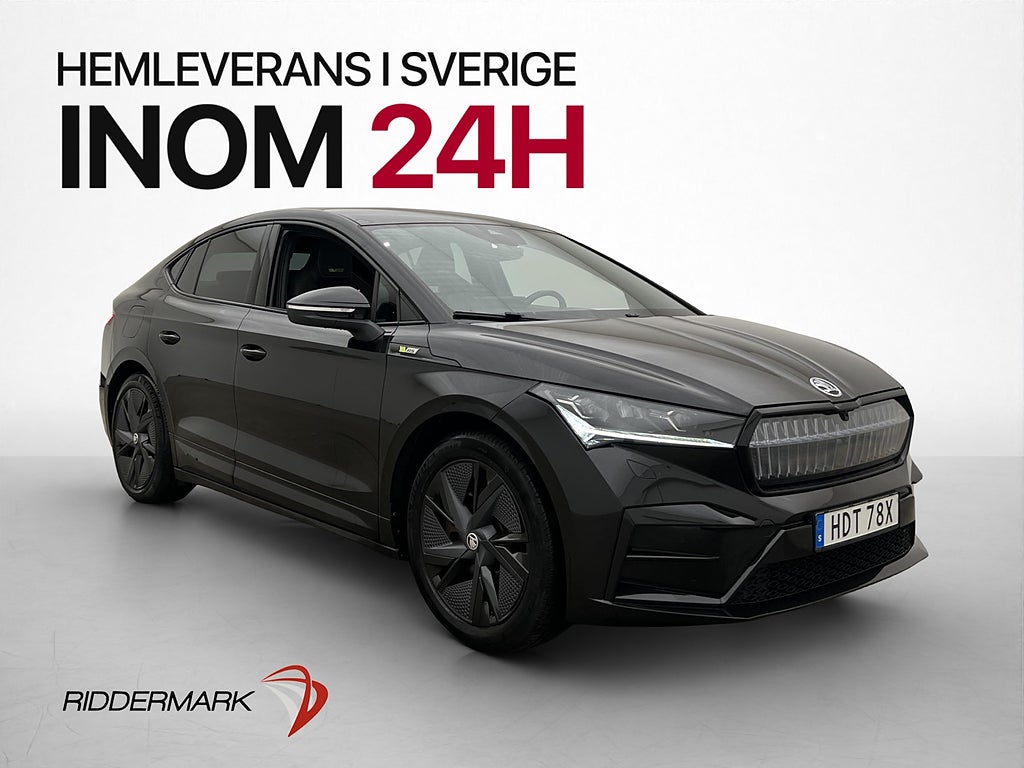 Skoda Enyaq Coupé RS iV AWD Pano Värmare Kamera Drag