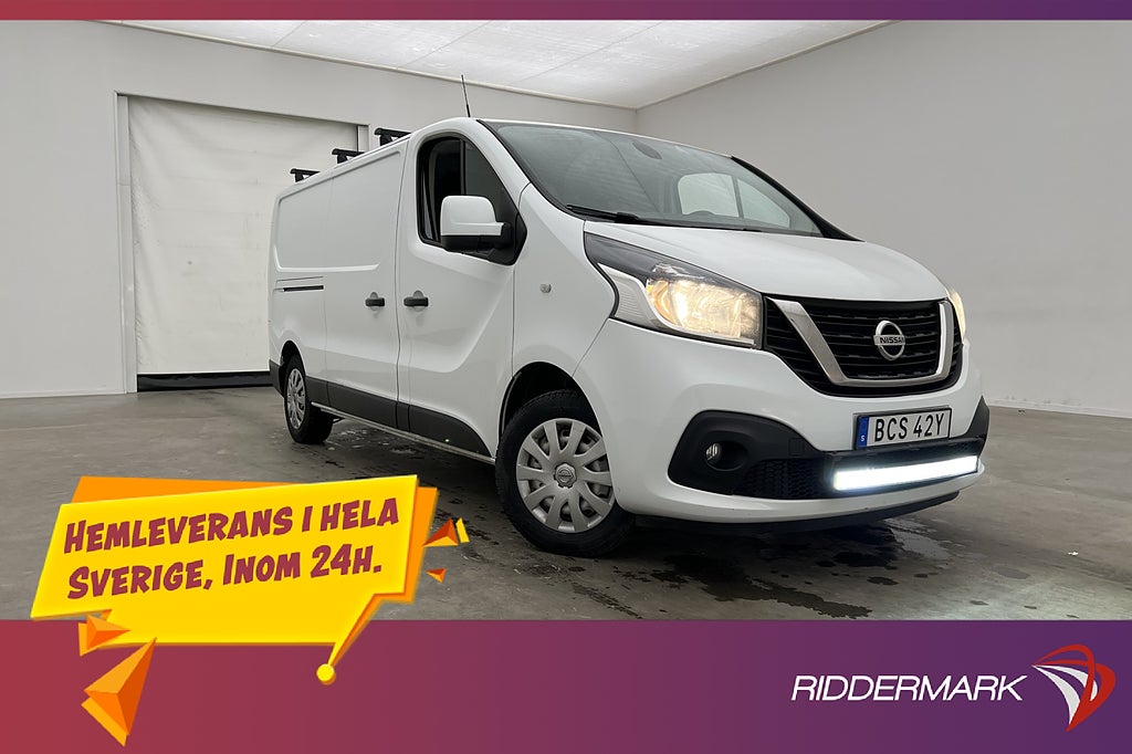 Nissan NV300 1.6 L2 Värmare Dragkrok B-Kamera V-Inredd Moms