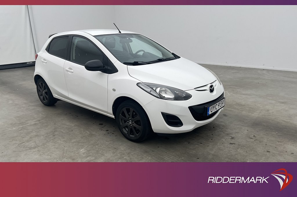 Mazda 2 1.3 MZR 84hk Advance 0,5l/mil Låg-Årsskatt