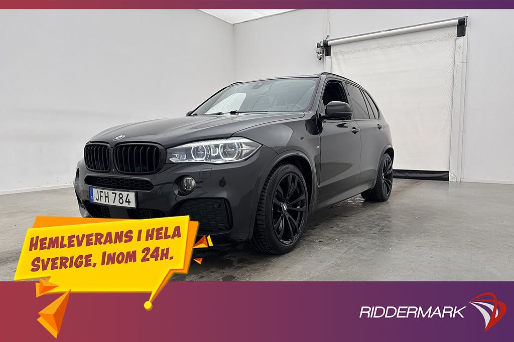 BMW X5 xDrive30d M Sport Innovation Pano H/K Drag Skinn Luft