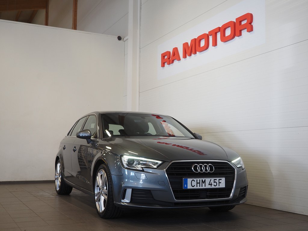 Audi A3 Sportback 35 TFSI 150hk Sport S-Tronic | PDC | BT | 2020