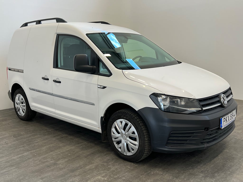 Volkswagen Caddy Van 2.0 TDI 102hk d-värm Inredd Drag