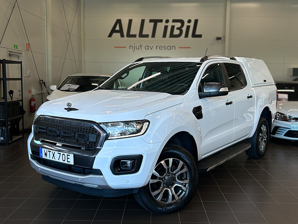 Ford ranger Wildtrack Dubbelhytt 2.0 4x4 AUT Kamera/Värm/Drag