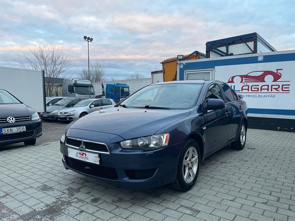 Mitsubishi Lancer 1.8 143hk Euro 5 | NYBESIKTAD SoV-hjul GPS