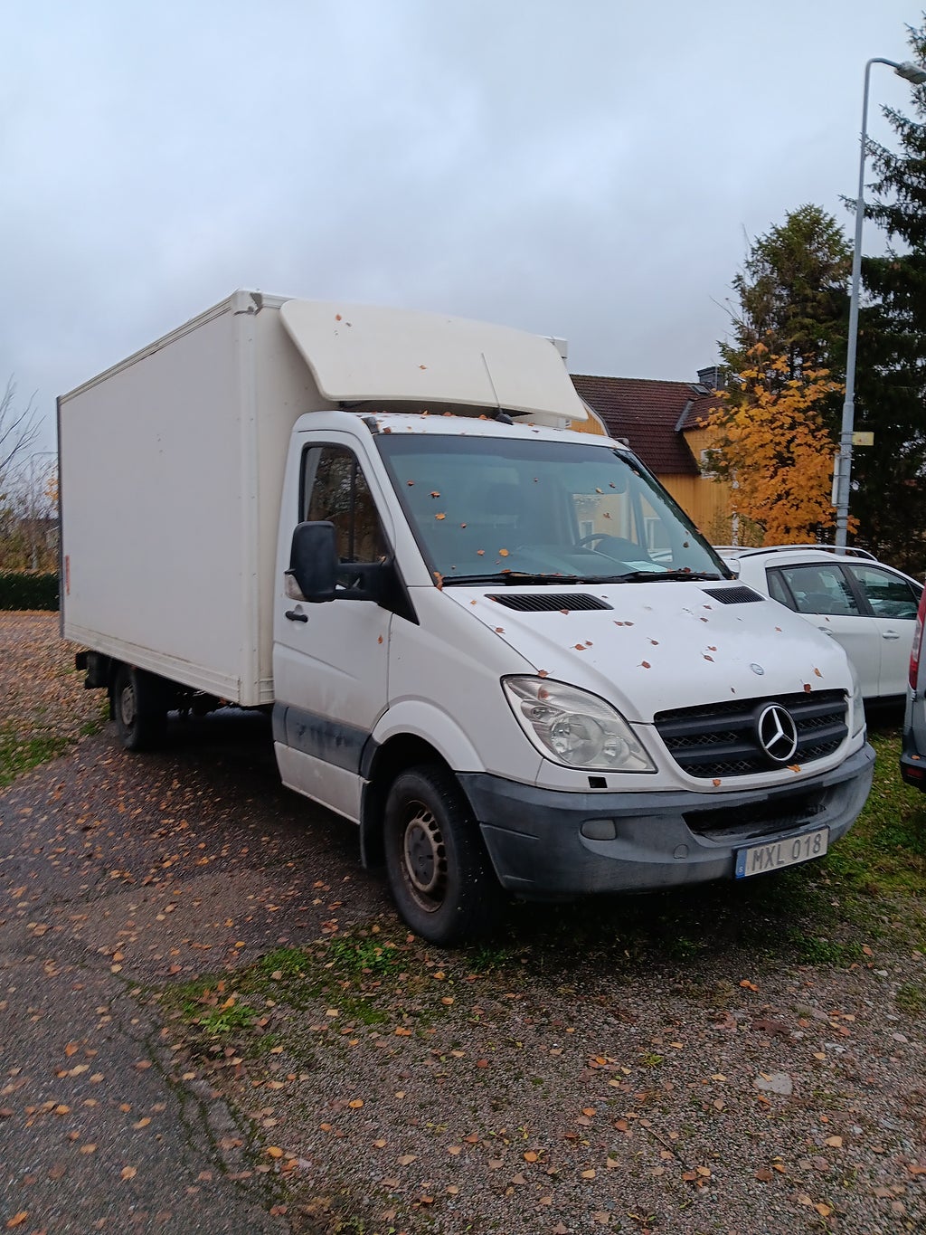 Mercedes-Benz Sprinter 316 CDI Chassi Enkelhytt Euro 5 Skåp med gavellyft