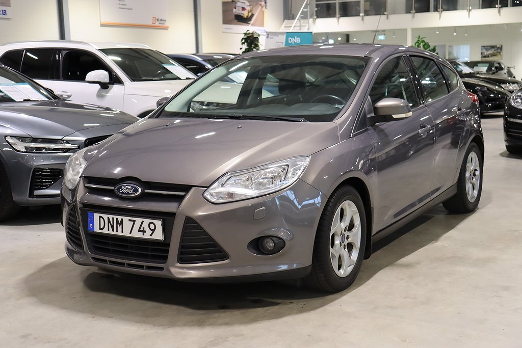 Ford Focus 1.6 TDCi 95HK Trend Motorvärmare/Nyservad