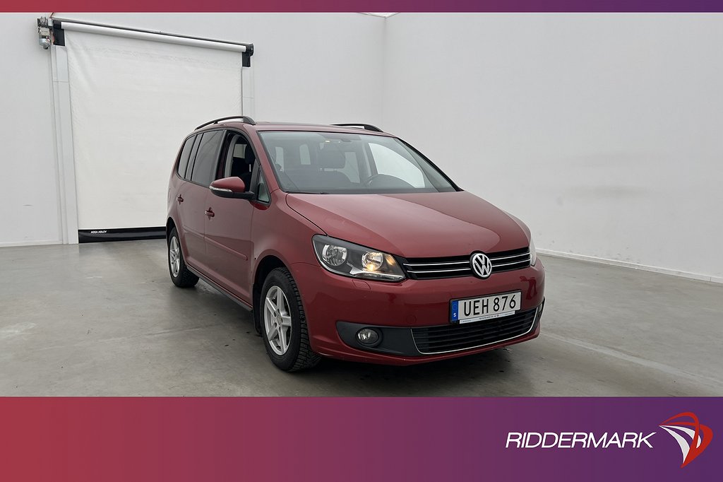 Volkswagen Touran 1.6 TDI 105hk Masters 7-Sits Pano Sensorer