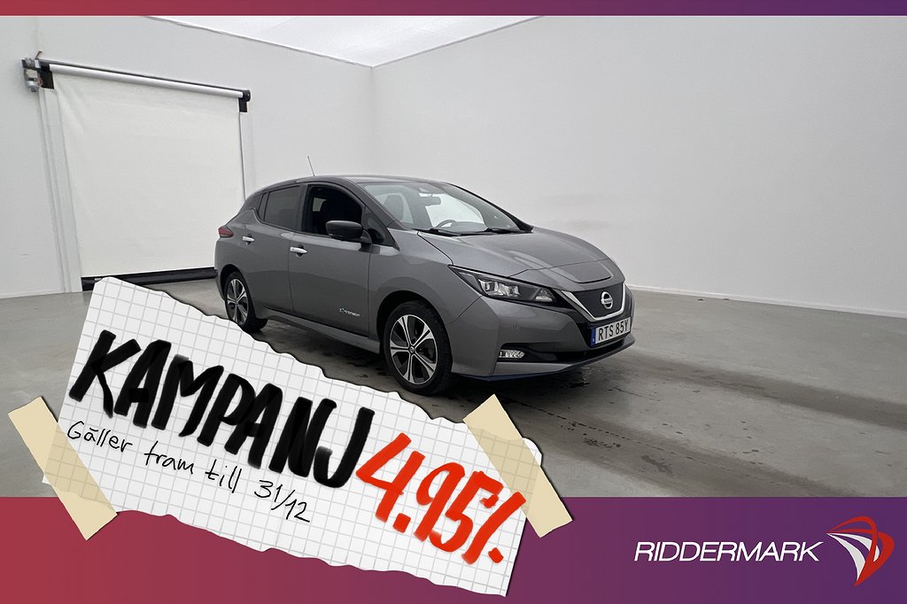 Nissan Leaf e+ 62kWh 217hk Tekna BOSE 360 4,95% Ränta