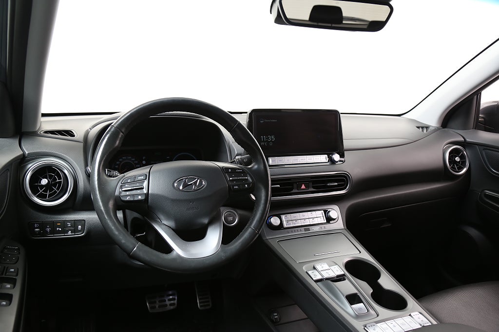 Hyundai Kona 64 kWh Advanced 204hk Skinn KRELL Head-up Nybilsgaranti 2022