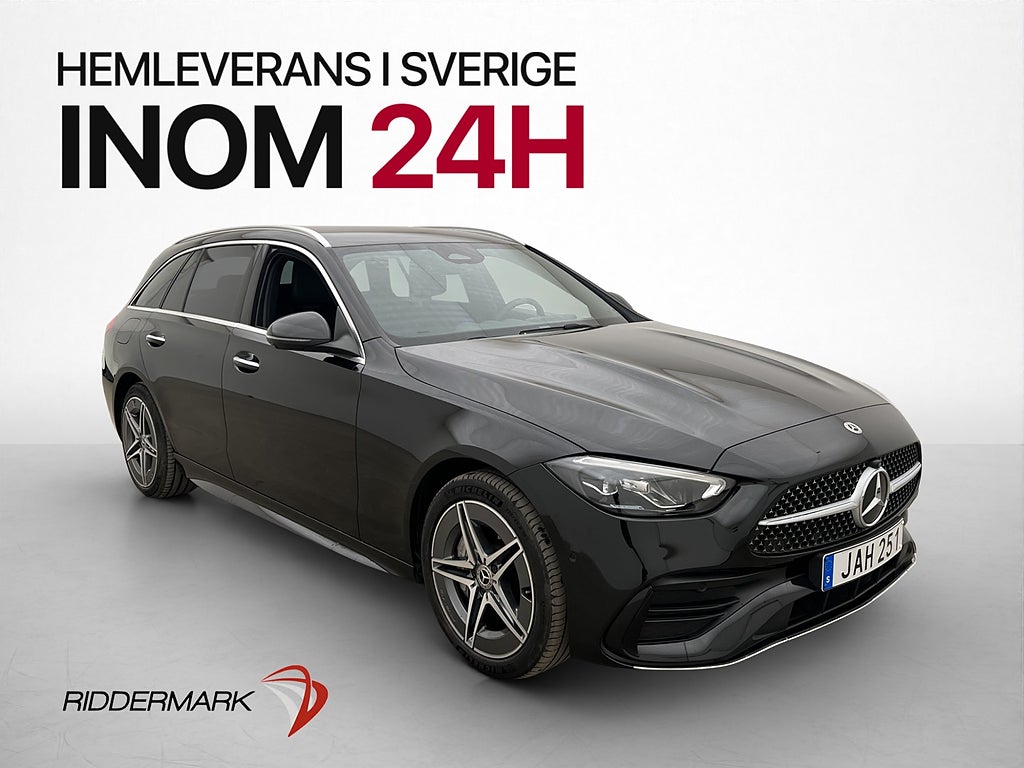 Mercedes-Benz C300 e T AMG 360° Skinn/Alcantara Navi CarPlay