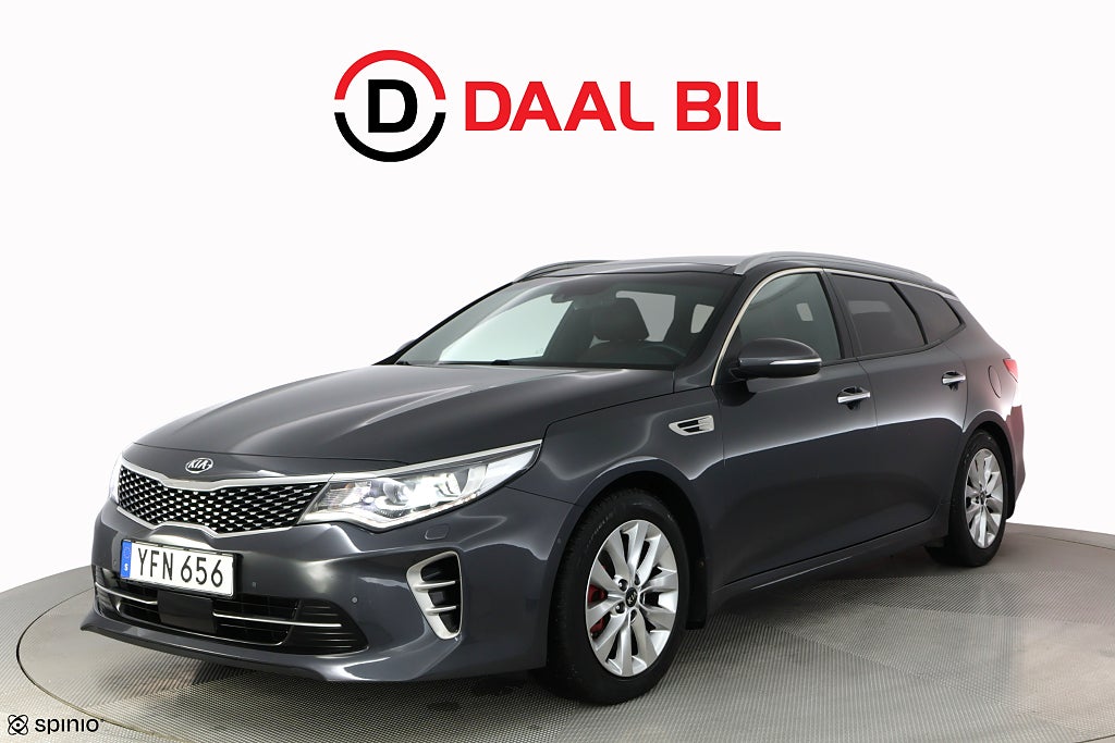 Kia Optima SW 2.0 245HK GT-LINE DRAG PANO H/K® B-KAM NAVI