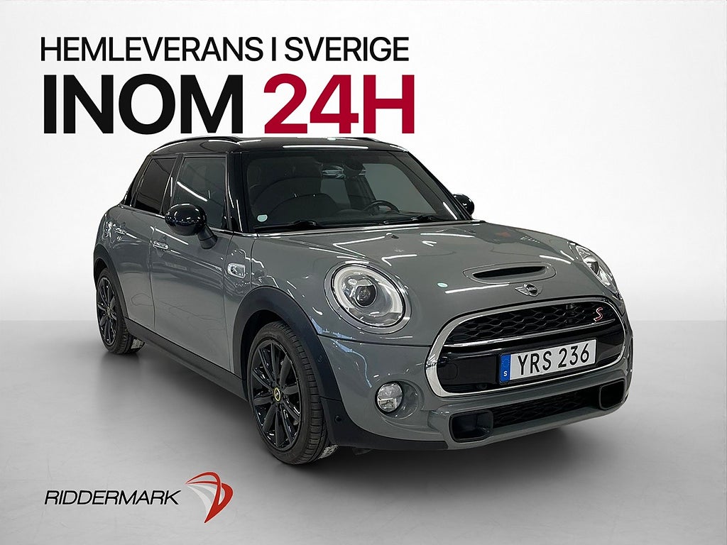 MINI Cooper S 192hk Navi HUD Farthållare P-Sensorer