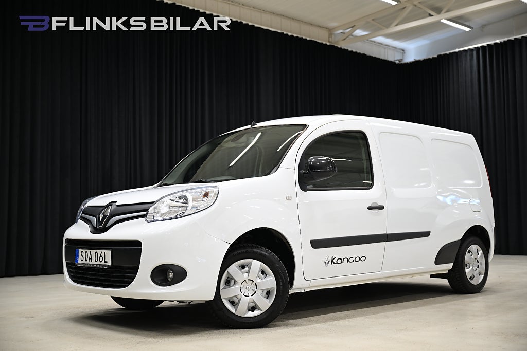 Renault Kangoo Maxi 95HK Drag|Värmare|Inredd|GPS|Backkamera|Moms|SeUtr