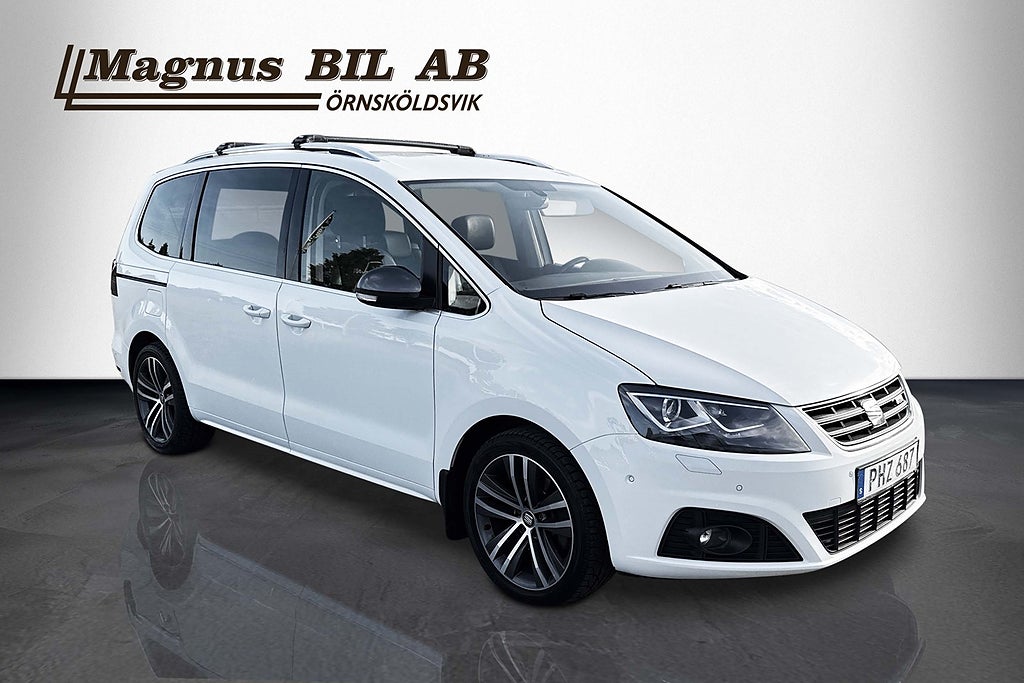Seat Alhambra 2.0 TDI 4Drive FR-Line Drag Kamera 7-sits Värmare miniatyr 2