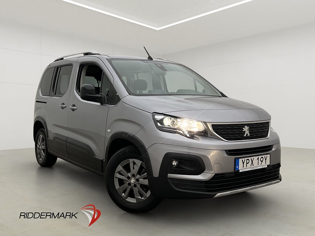 Peugeot Rifter 1.2 e-THP 5-Sits B-Kamera Dragkrok CARPLAY
