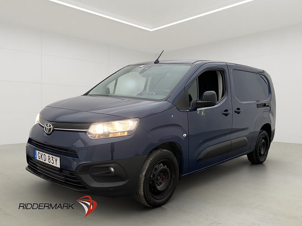 Toyota proace-city L2 Värm Drag 2xDörr B-Kamera CARPLAY Moms