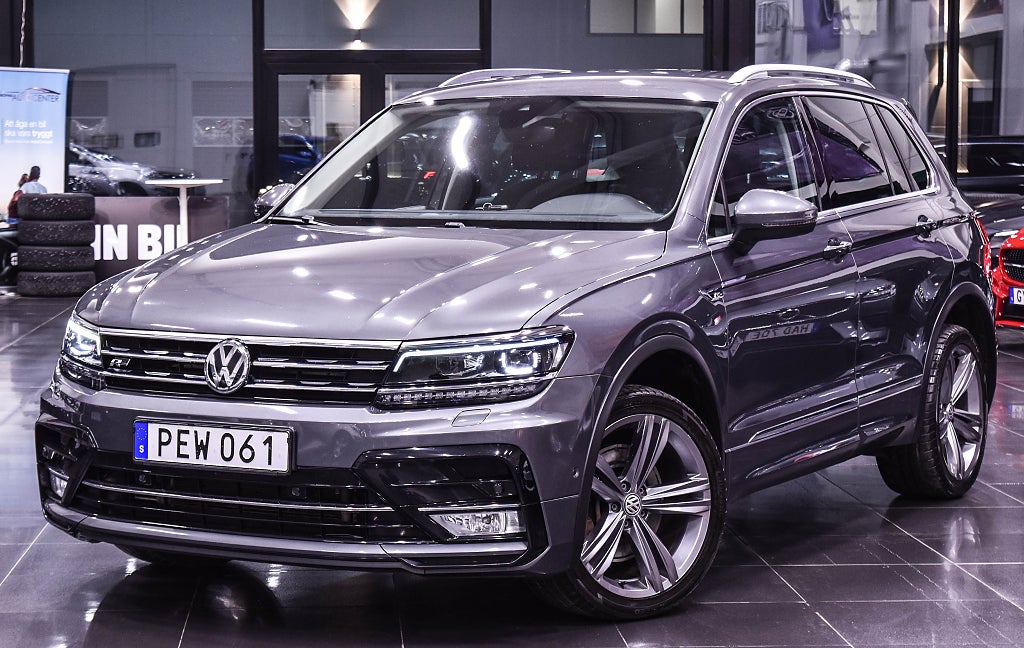 Volkswagen Tiguan 2.0 TDI DPF|4Motion GT|R-Line|Cockpit|Ny Kamrem|Dragkro