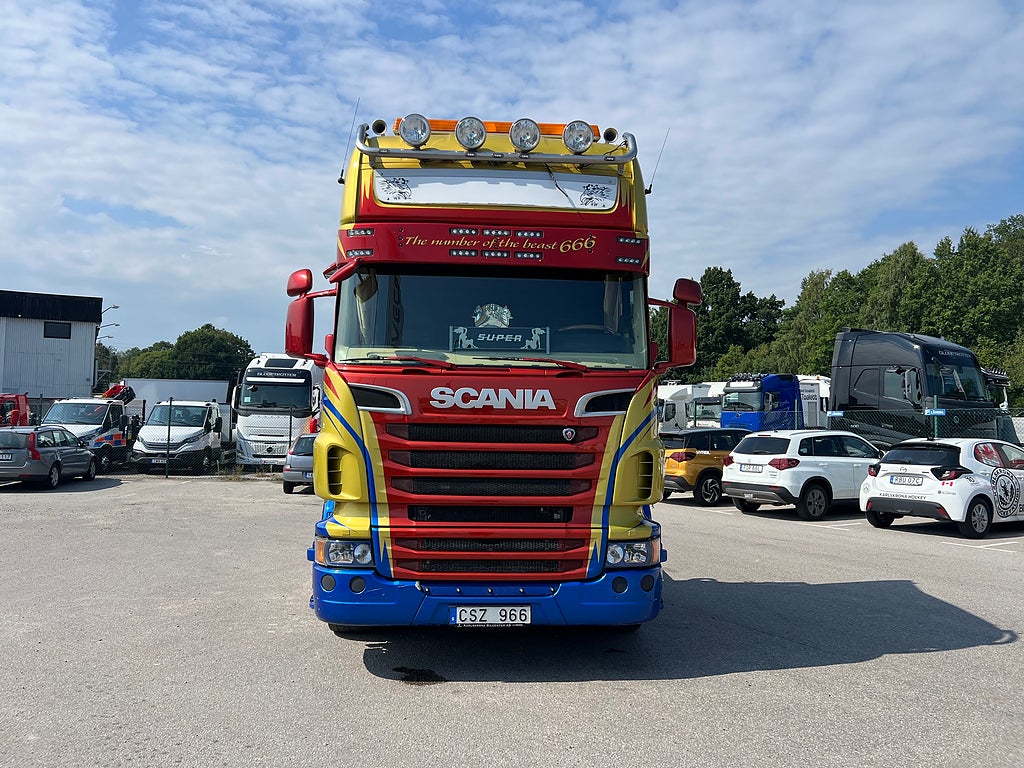 Scania R560 V8 6x4 Tandem, Lastväxlare