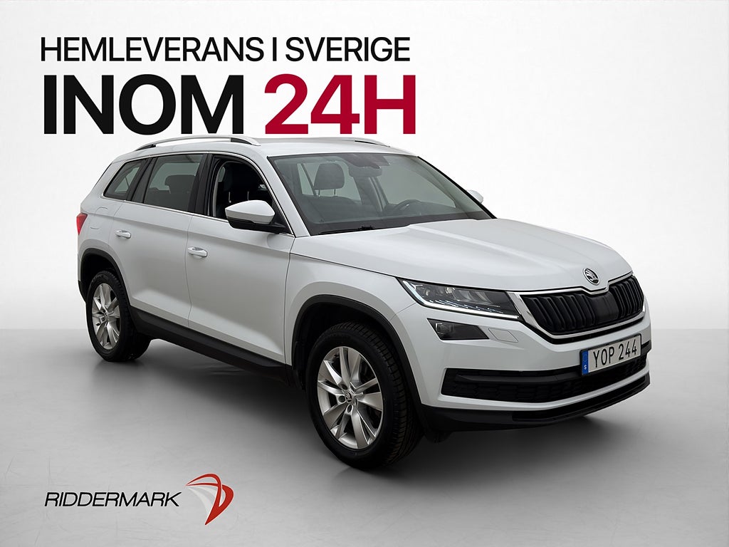 Skoda Kodiaq 2.0 TSI 180hk 4x4 7-Sits Adaptiv-Fart CarPlay