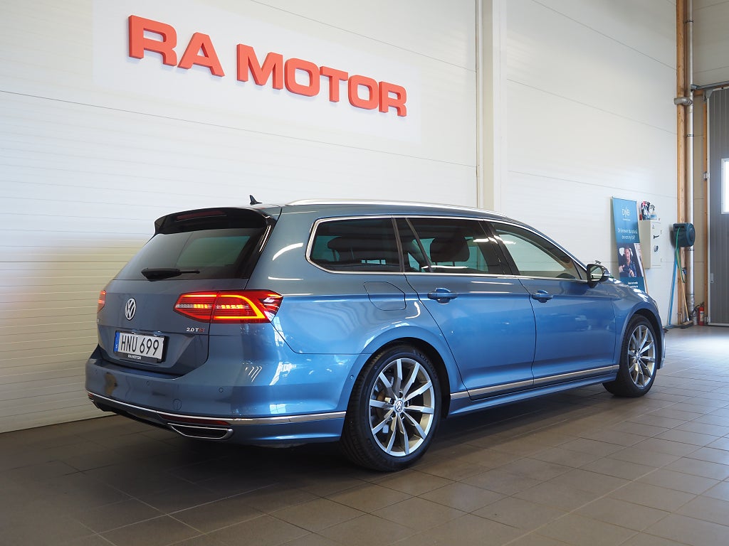 Volkswagen Passat Sportscombi 2.0 TSI 220hk GT Drag Kamera P-Värm Läder 2018