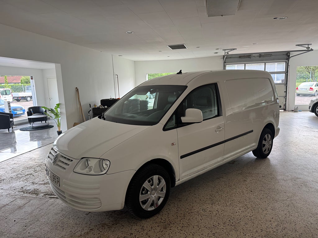 Volkswagen Caddy Maxi 1.9tdi drag maxi skåp ny besiktad 