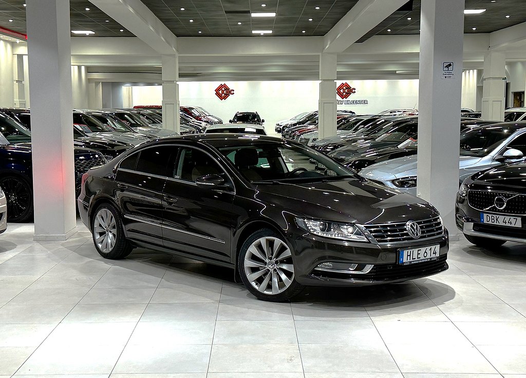 Volkswagen CC 2.0 TSI/Auto/B-kam/Drag/M-Värm/En-Ägare/211HK/