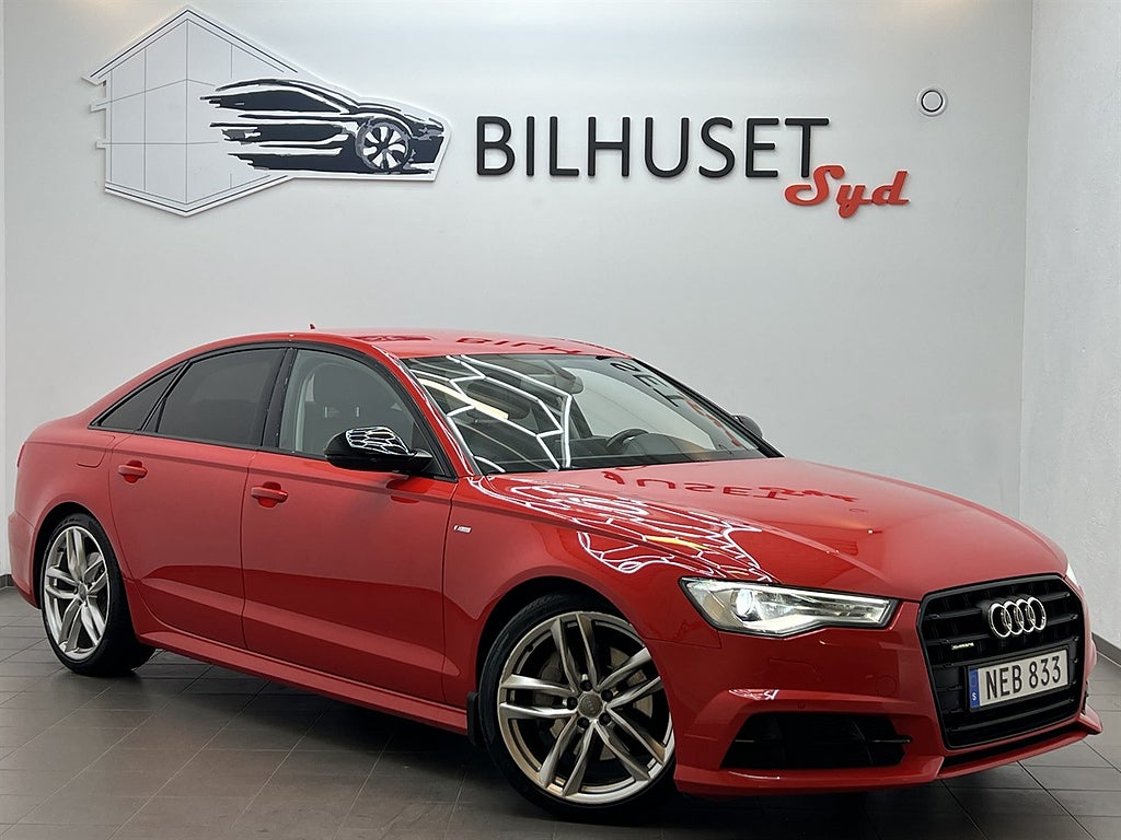 Audi A6 3.0 TDI V6 Quattro 218hk S-Line 20"/Navi/Värm