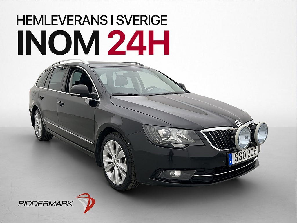 Skoda Superb 2.0 TDI 4x4 Elegance Värm Drag P-sensorer