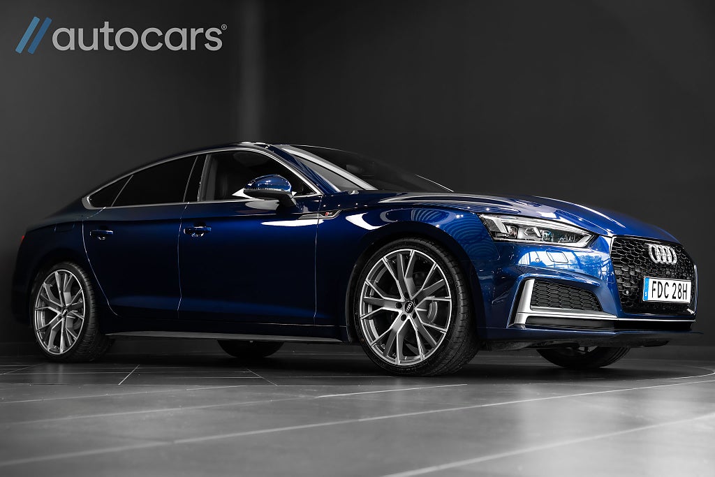 Audi S5 Sportback V6 354hk Quattro|20"|Matrix|Parkvärmare|Drag