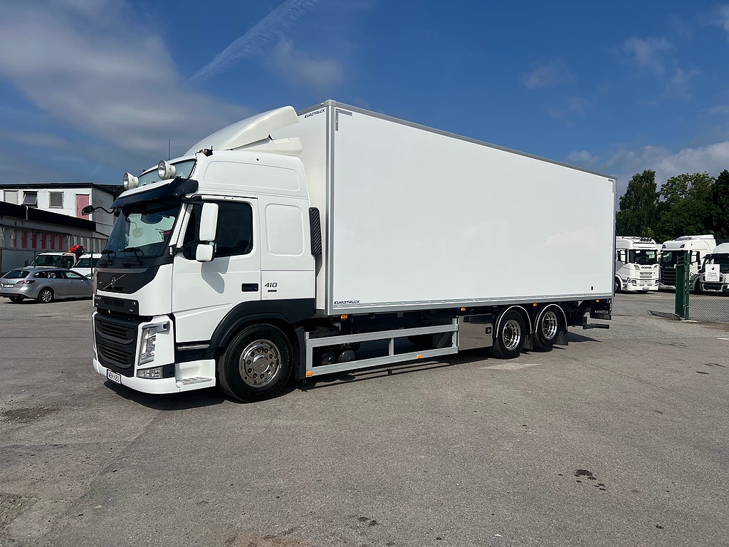 Volvo FM13 410 6x2 Skåpbil, *17 400 Mil*, Euro 6