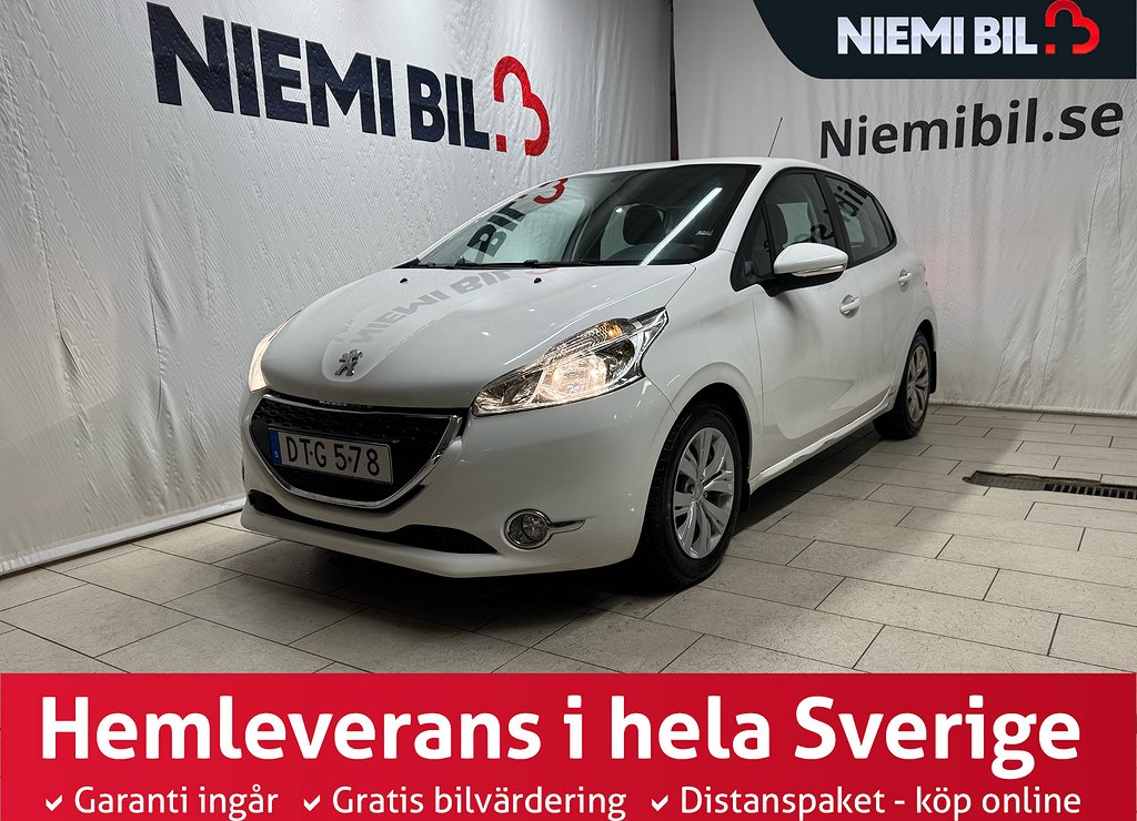 Peugeot 208 5-dörrar 1.2 VTi Active MoK Farthållare S&V-däck