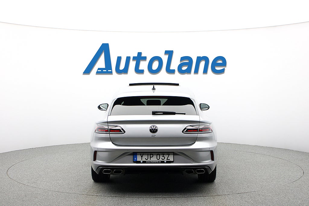 Volkswagen Arteon R 2.0 TSI 4M Panorama, H/K, HUD, Dragkrok, Skinn 320hk