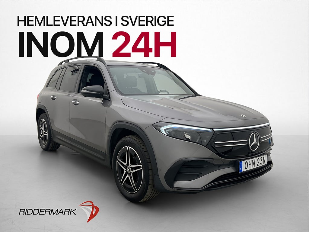 Mercedes-Benz EQB 300 4M 228hk AMG Wide Pano  B-Kamera MOMS