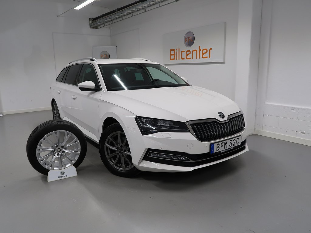 Skoda Superb *3,99% RÄNTA* iV Kombi 1.4 Plug-in Hybrid V-Däck CANTON-Drag-Kam