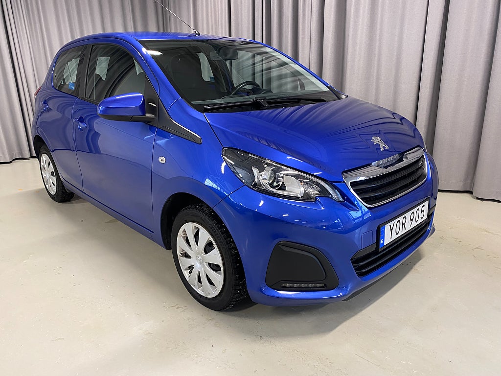 Peugeot 108 5-dörrar Active 68hk Automat. Vinterhjul ingår!