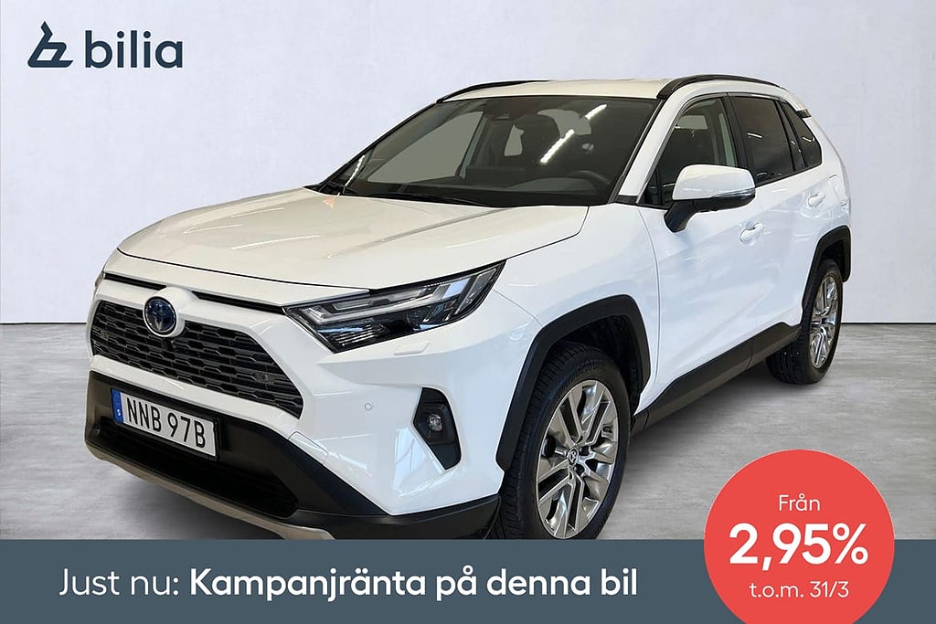 Toyota RAV4 Hybrid AWD-i 2,5 Executive Pemiumpaket & JBL Ränta 2.95%