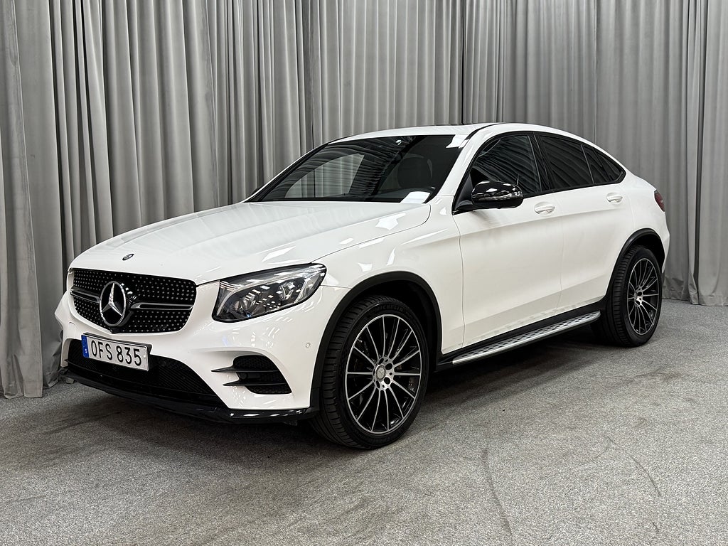 Mercedes-Benz GLC 250 d AMG Night Coupé 4Matic Värmare/Drag/Taklucka/Navi