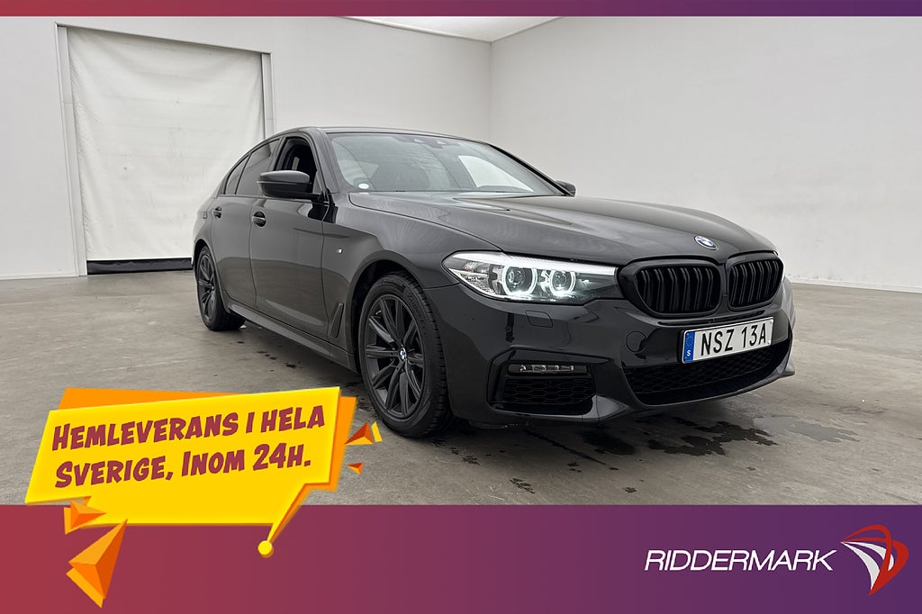 BMW 520d xDrive M Sport Värmare H/K Cockpit Kamera Drag