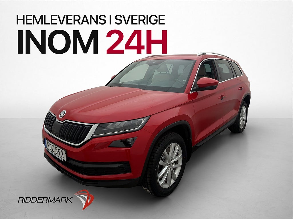 Skoda Kodiaq 4x4 Business Cockpit D-Värm Kamera Drag Navi