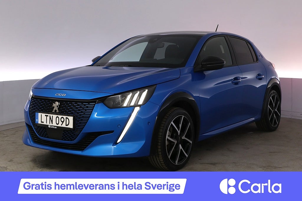 Peugeot E-208 GT Pack Kamera Adap.Fart Värmare