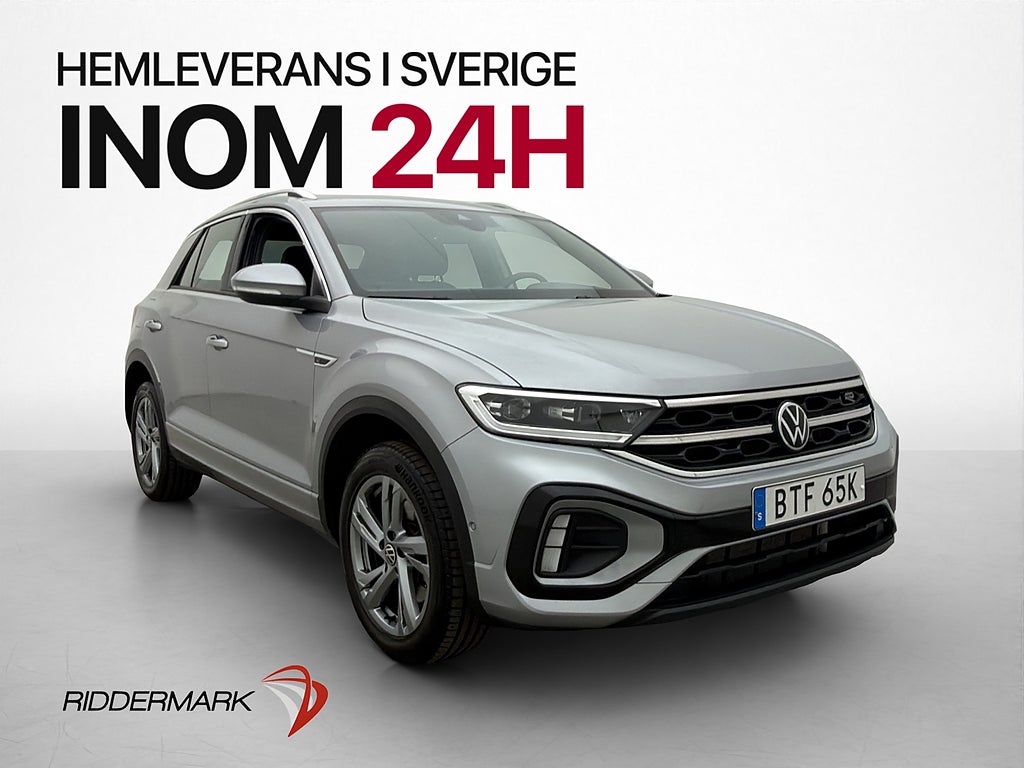 Volkswagen T-Roc 2.0 TSI 4M R-Line Cockpit Kamera Värm Drag