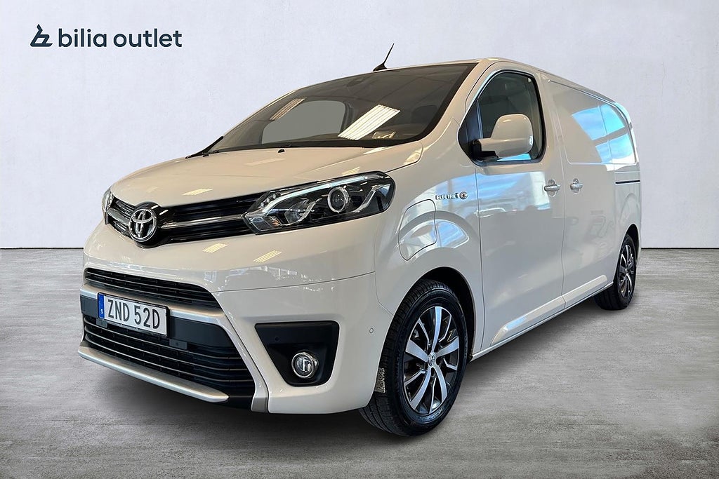 Toyota ProAce Electric 75kWh 136hk / Drag Kamera CarPlay Värmare MOMS